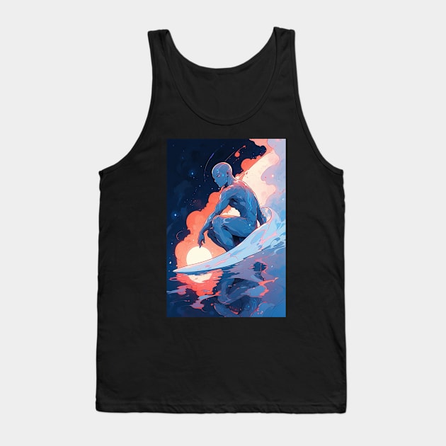 Surfer Tank Top by IcarusPoe